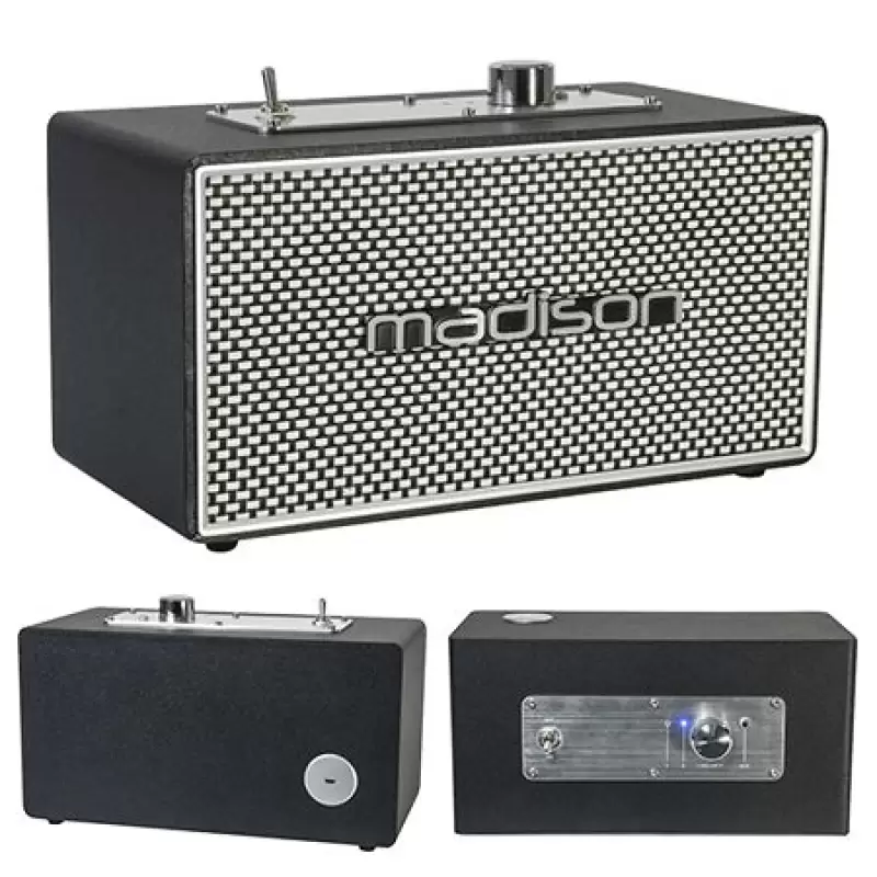 Boxa Bluetooth/Mp3 Vintage Madison cu accu FREESOUNDVI 47638